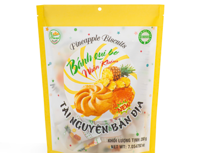 Bánh Qui Bơ Nhân Khóm - Gói  200g