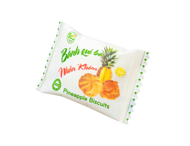 Bánh Qui Bơ Nhân Khóm - Gói  200g