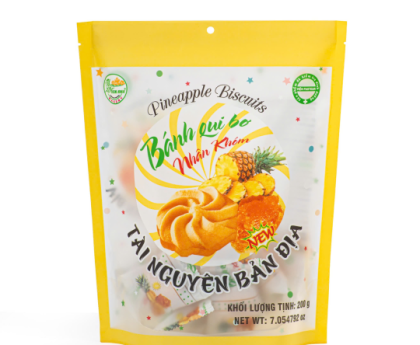 Bánh Quy Bơ Nhân Khóm – Hương Vị Truyền Thống Dễ Bán, Dễ Ăn